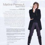 Magazine Sofa déco - L'envers du décor Martine Perreault